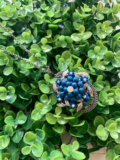 Pickin' Blueberries Necklace