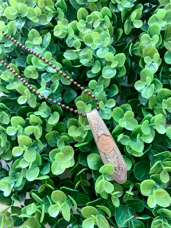 Edge Of A Moment Spoon Necklace