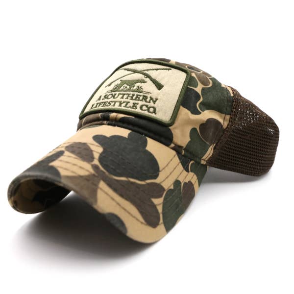 FrogSkin Camo Hat – Dixie Decoys