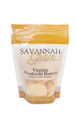 Virginia Shortbread Buttons 4 oz Bag