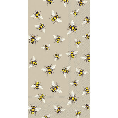 Lovely Bees Paper Guest Towel