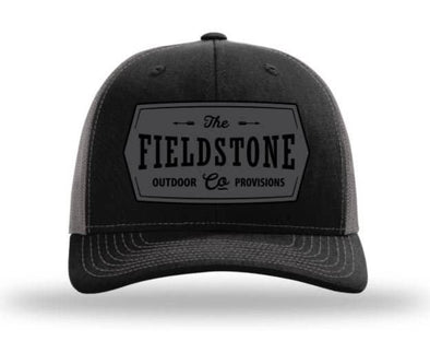 Fieldstone Black Logo Hat