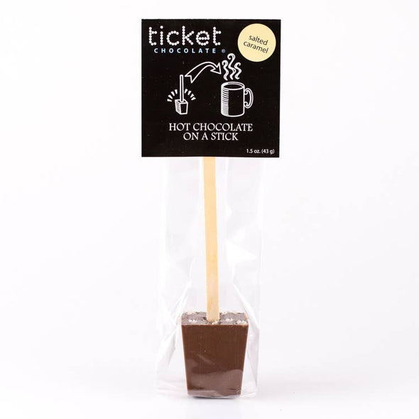 Salted Caramel Hot Chocolate on a Stick - Single