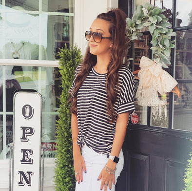 The Stripes Of Summer Top