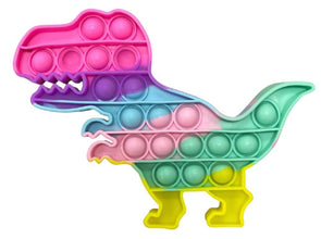 Multicolor Dinosaur Fidget Pop Toy