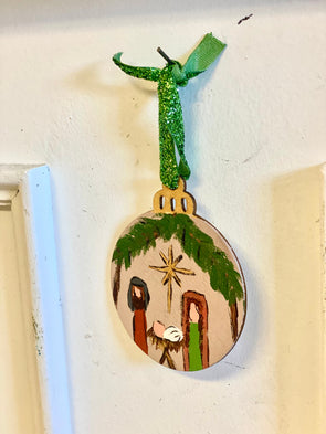 Traditional Nativity Ornament