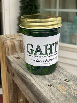 Hot Green Pepper Jelly