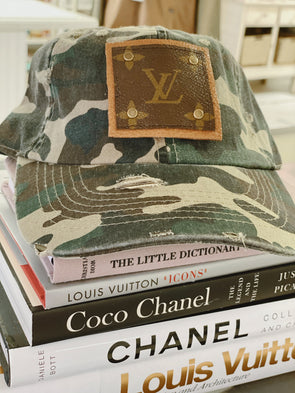 Upcycled LV Camo Hat