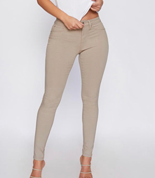 Taupe Hyperstretch Skinnies