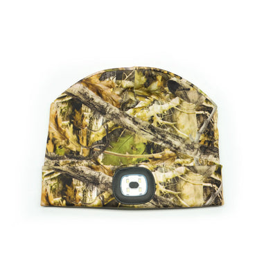Night Scope Sportsman Rechargeable LED Beanie Camo