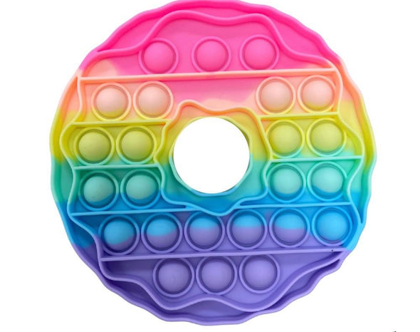 Multicolor Donut Fidget Pop Toy