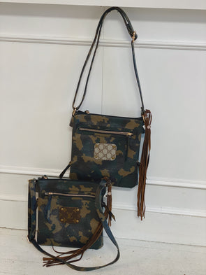 Upcycled Camo Conceal Carry Bag
