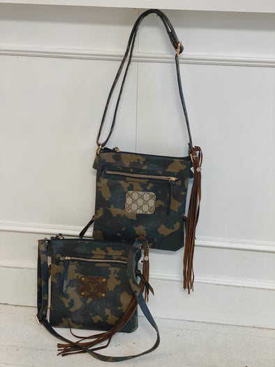 Upcycled Camo Conceal Carry Bag