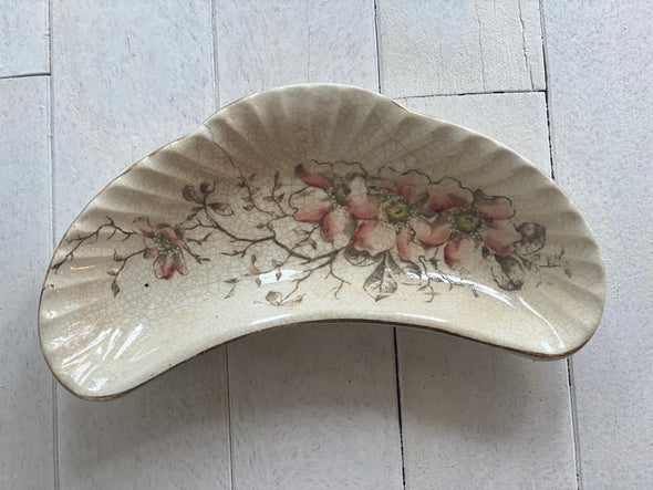 Fall Floral Bone Dish