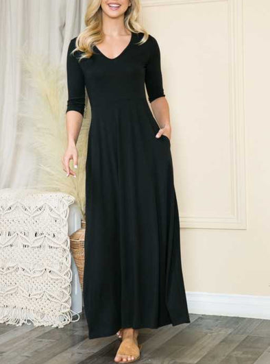 corset maxi dress Savannah Embellished Corset Maxi Gown (Black) 6
