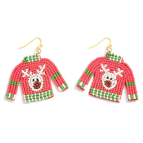 Ugly Sweater Earrings