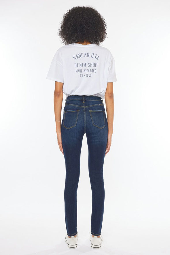 Basic Dark Wash KanCan Skinny Jeans