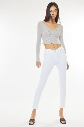 Basic White KanCan Skinny Jeans